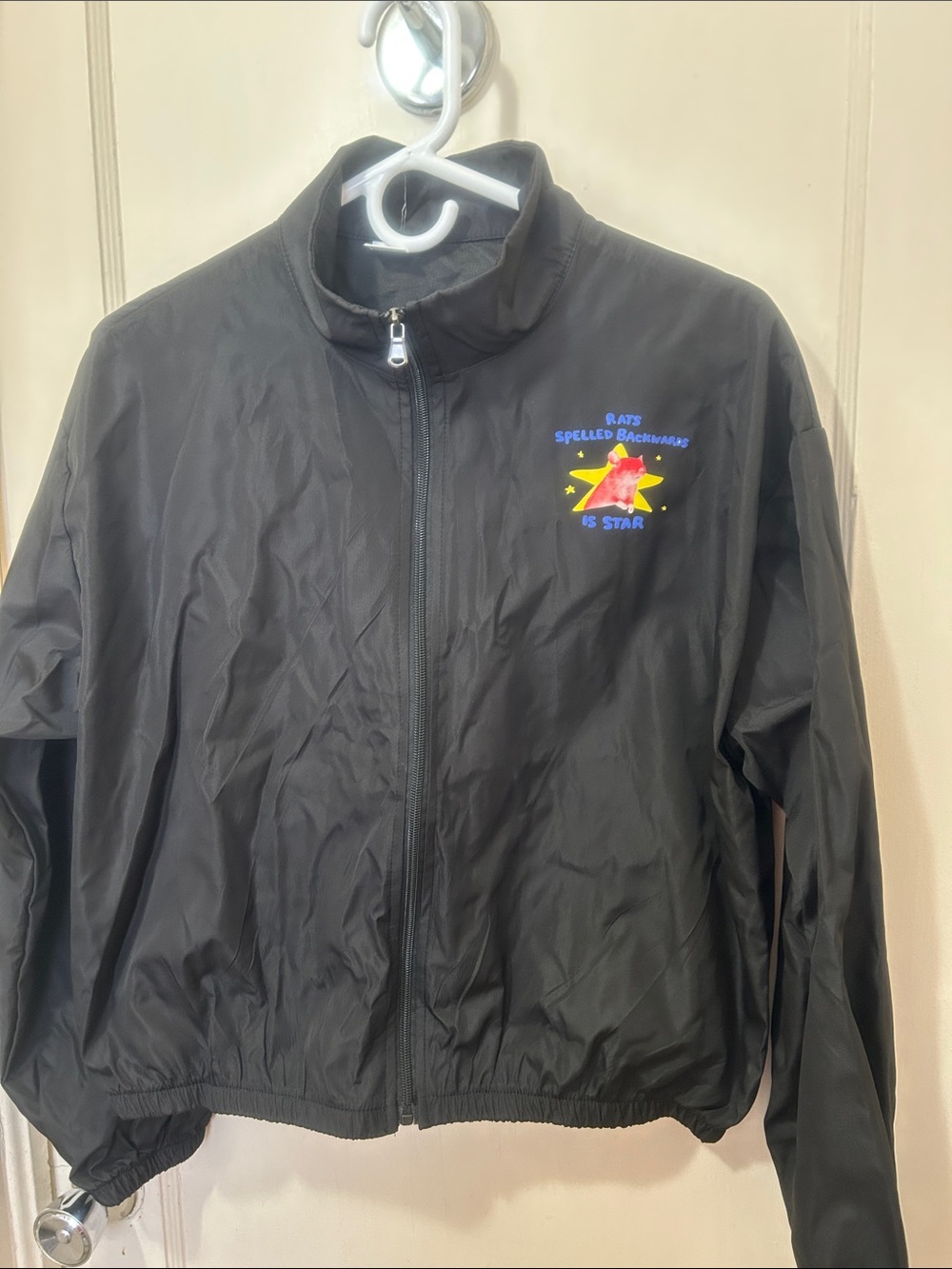 Rats spelled backward star jacket